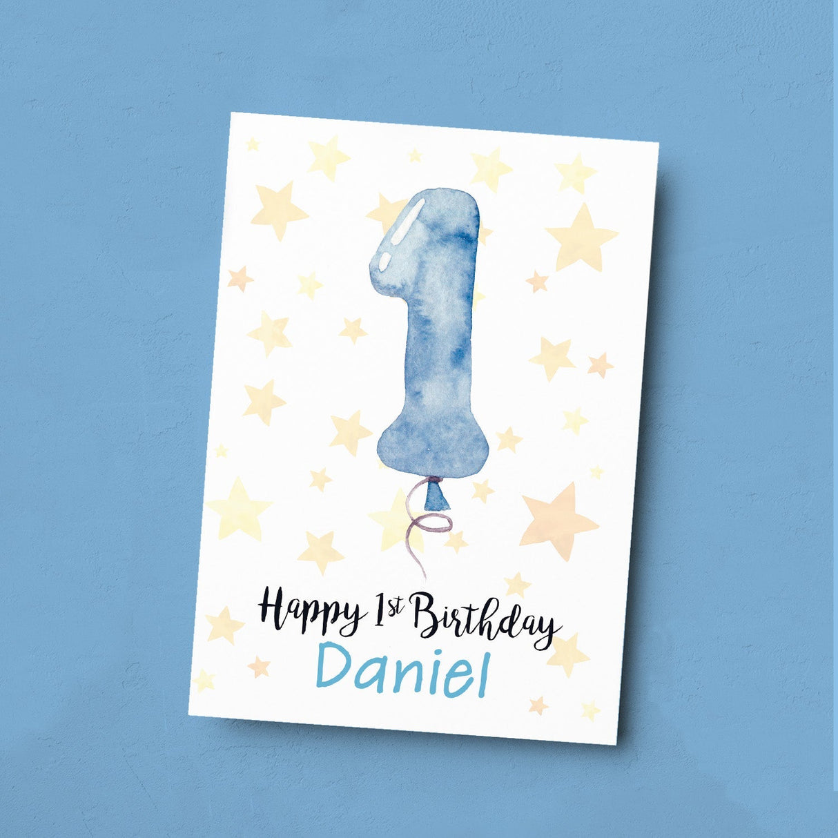 Customisable 1st Birthday Card For Boy Custom Name Card For Boy First Birthday Card For Baby Birthday Card for Baby Boy Custom 1st Birthday