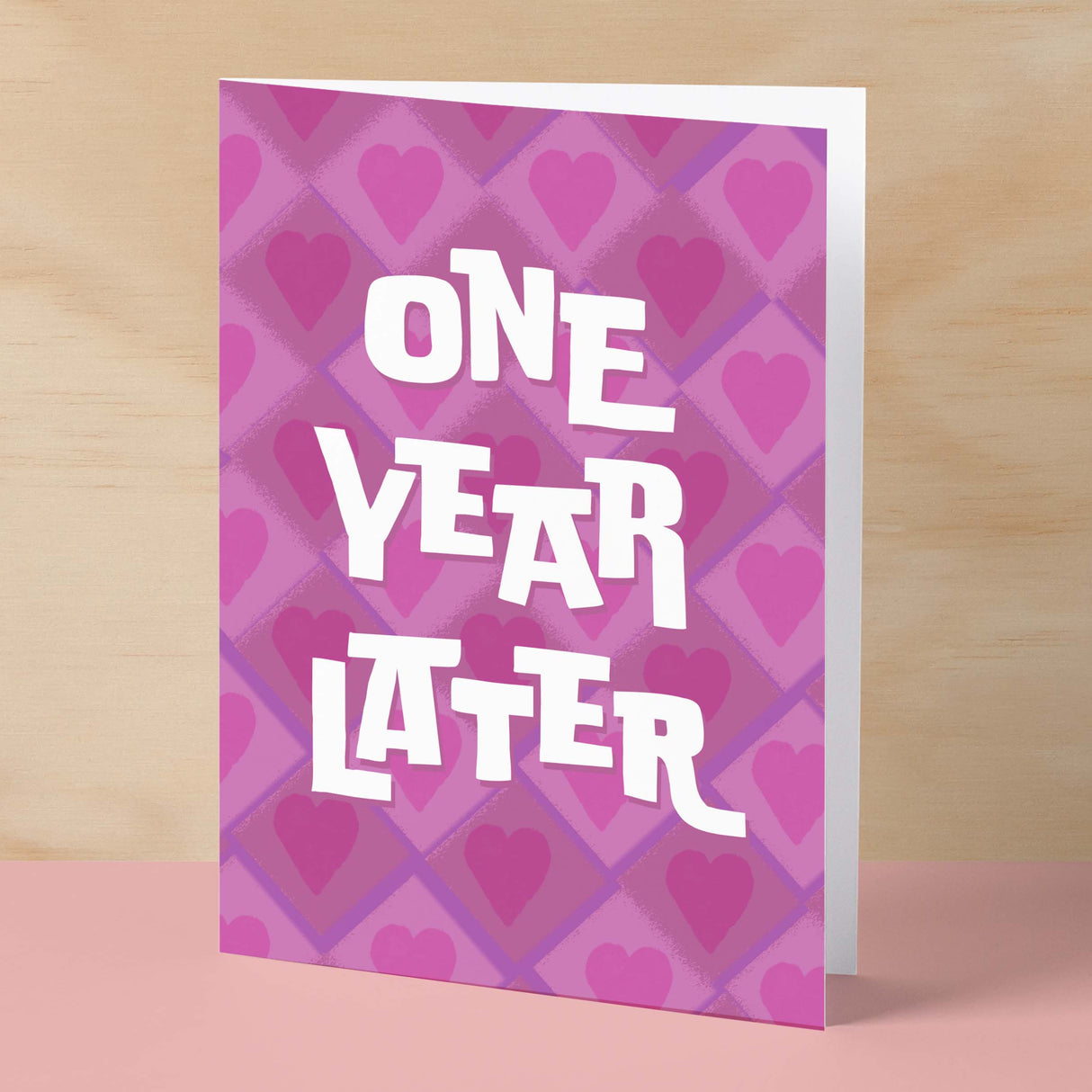 1st Wedding Anniversary Card For Wife Anniversary Card for Husband Anniversary Card For Boyfriend or Girlfriend First Anniversary Gift