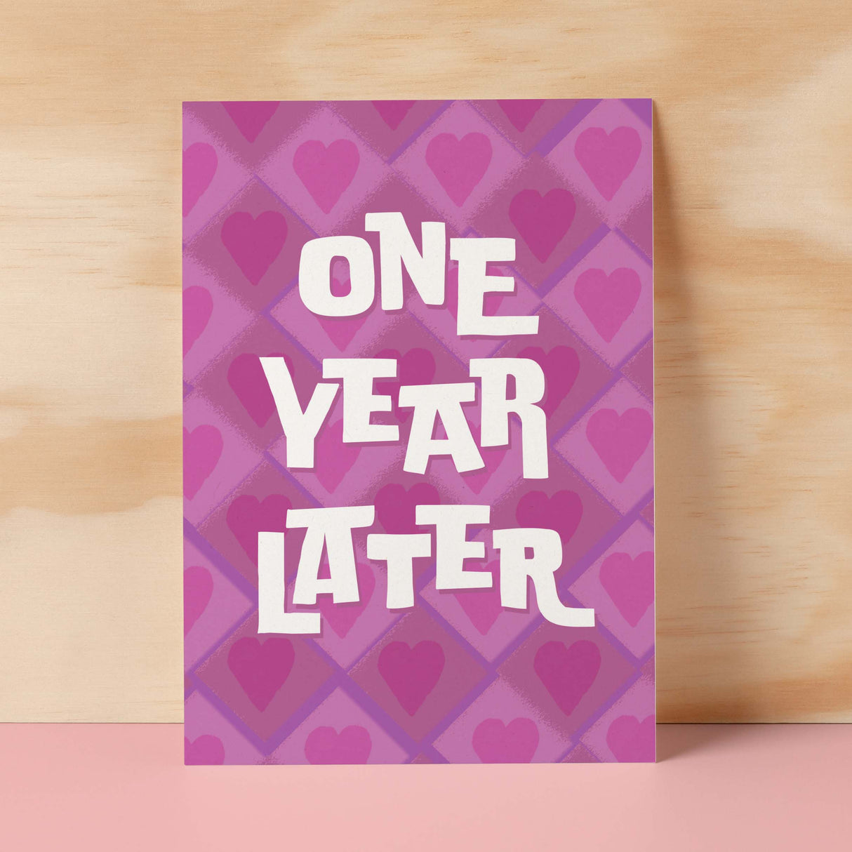 1st Wedding Anniversary Card For Wife Anniversary Card for Husband Anniversary Card For Boyfriend or Girlfriend First Anniversary Gift