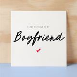 Birthday Card For Boyfriend Happy Birthday Card For Boyfriend Simple Birthday Card For Boyfriend Love Hearts Birthday Card For Boyfriend