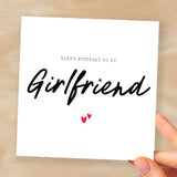 Birthday Card For Girlfriend Happy Birthday Card For Girlfriend Simple Birthday Card For Girlfriend Love Hearts Birthday Card For Girlfriend