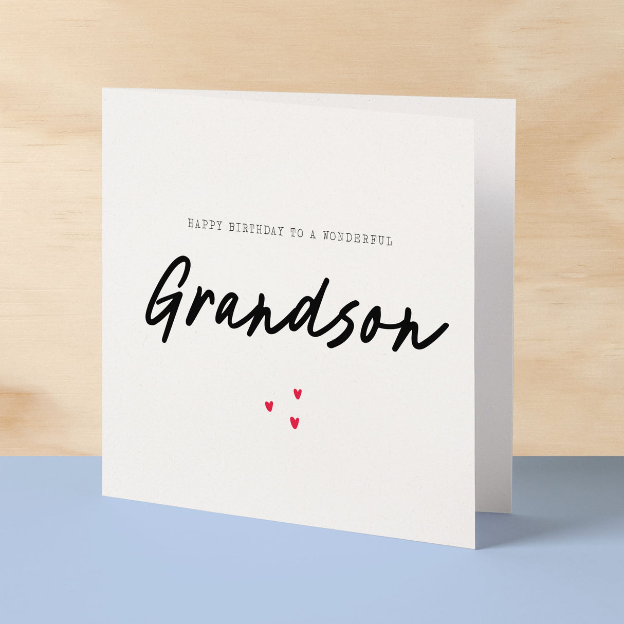 Birthday Card For Grandson Happy Birthday Card For Grandson Simple Birthday Card For Wonderful Grandson Birthday Card