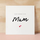 Birthday Card For Mum Happy Birthday Card For Mum Simple Birthday Card For Mum Love Hearts Birthday Card For Mum