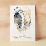 10th Anniversary Card For Husband or Wife Ten Year Wedding Anniversary Card For Wife or Husband 10 Year Anniversary Card