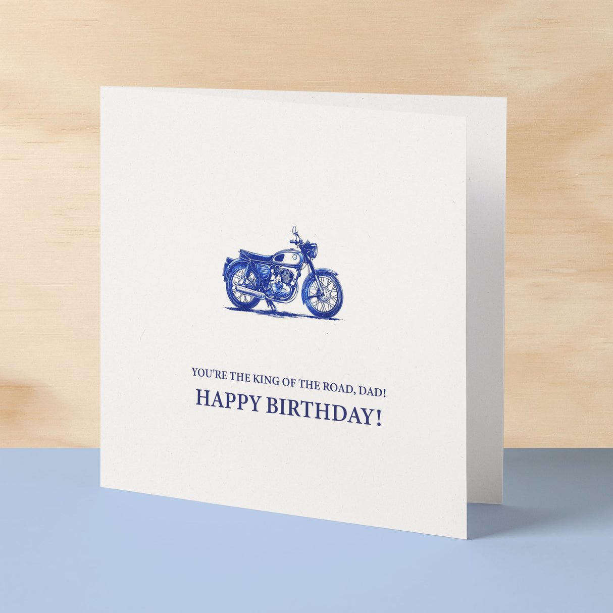 Birthday Card For Dad Motorcycle Themed Birthday Card For Motorcylce Lover Birthday Card For Dad Who Likes Motorcycles