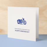 Birthday Card For Dad Motorcycle Themed Birthday Card For Motorcylce Lover Birthday Card For Dad Who Likes Motorcycles