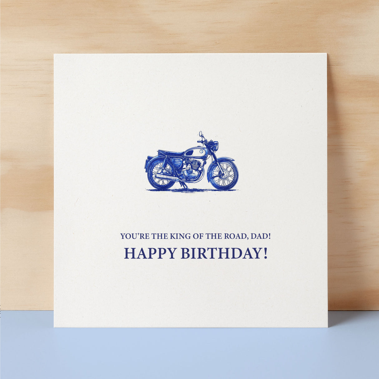 Birthday Card For Dad Motorcycle Themed Birthday Card For Motorcylce Lover Birthday Card For Dad Who Likes Motorcycles