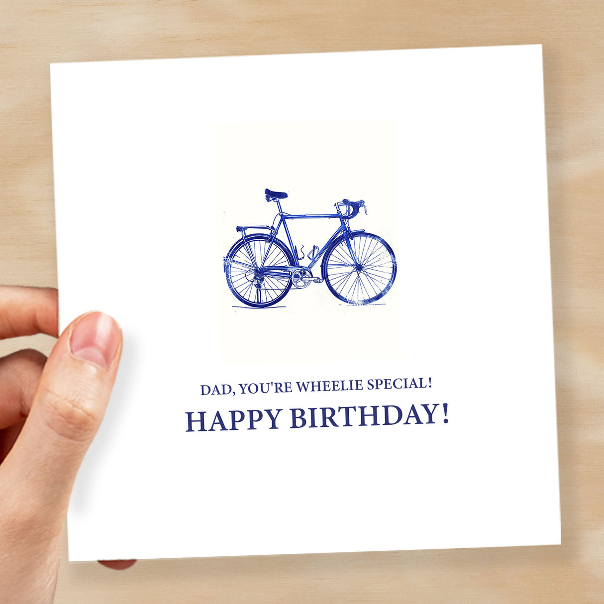 Birthday Card For Dad Cycling Themed Birthday Card For Cycling Lover Birthday Card For Dad Who Likes Bicycles and Bikes