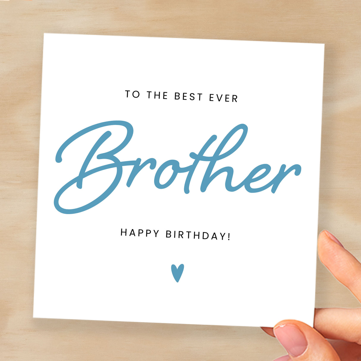 Birthday Card For Brother Happy Birthday Card For Brother Best Brother Ever Card Birthday Card For Brother