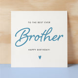 Birthday Card For Brother Happy Birthday Card For Brother Best Brother Ever Card Birthday Card For Brother