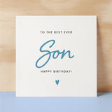 Birthday Card For Son Happy Birthday Card For Son Best Son Ever Card Birthday Card For Son