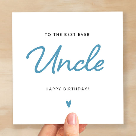 Birthday Card For Uncle Happy Birthday Card For Uncle Best Uncle Ever Card Birthday Card For Uncle