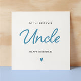 Birthday Card For Uncle Happy Birthday Card For Uncle Best Uncle Ever Card Birthday Card For Uncle