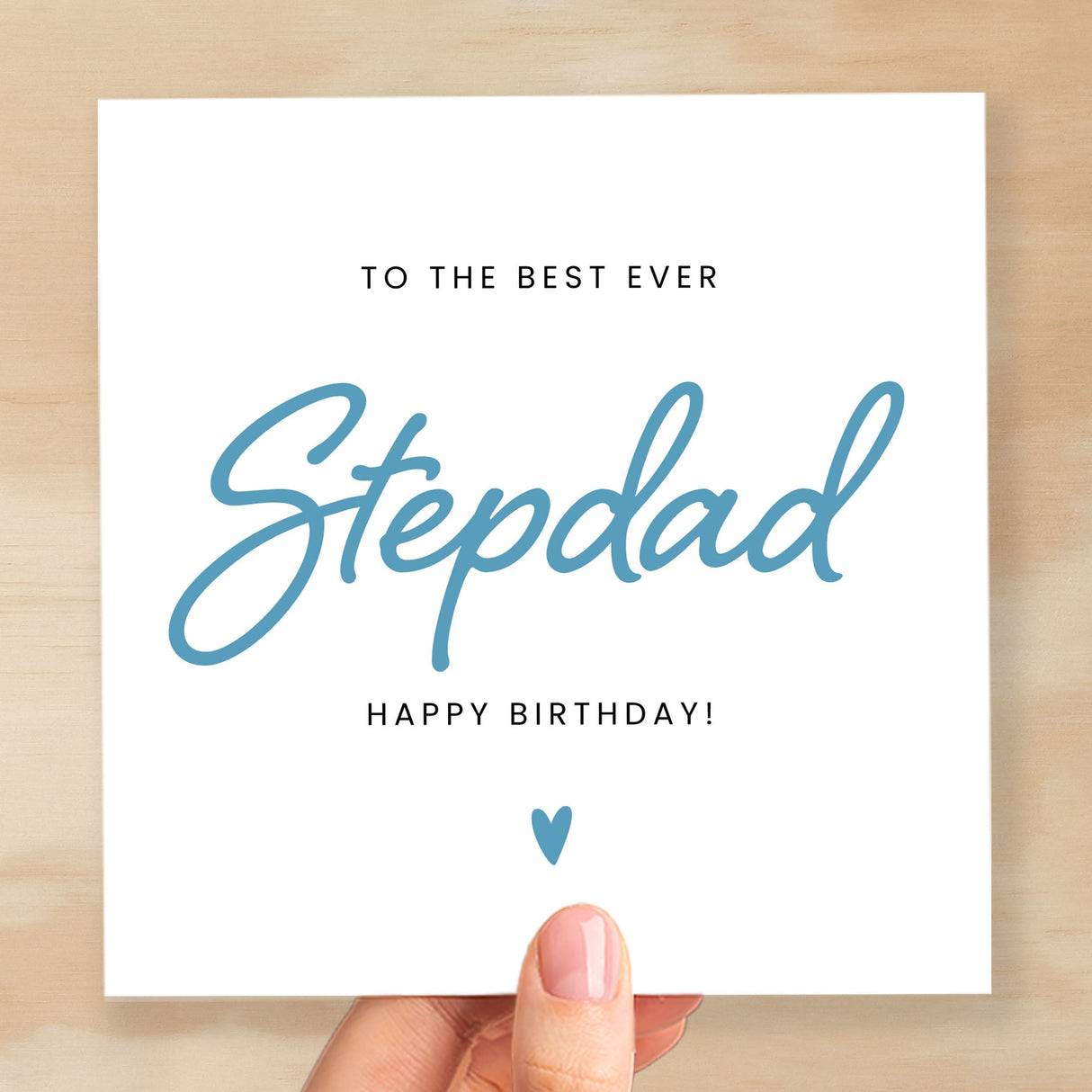 Birthday Card For Stepdad Happy Birthday Card For Stepdad Best Stepdad Ever Card Birthday Card For Stepdad