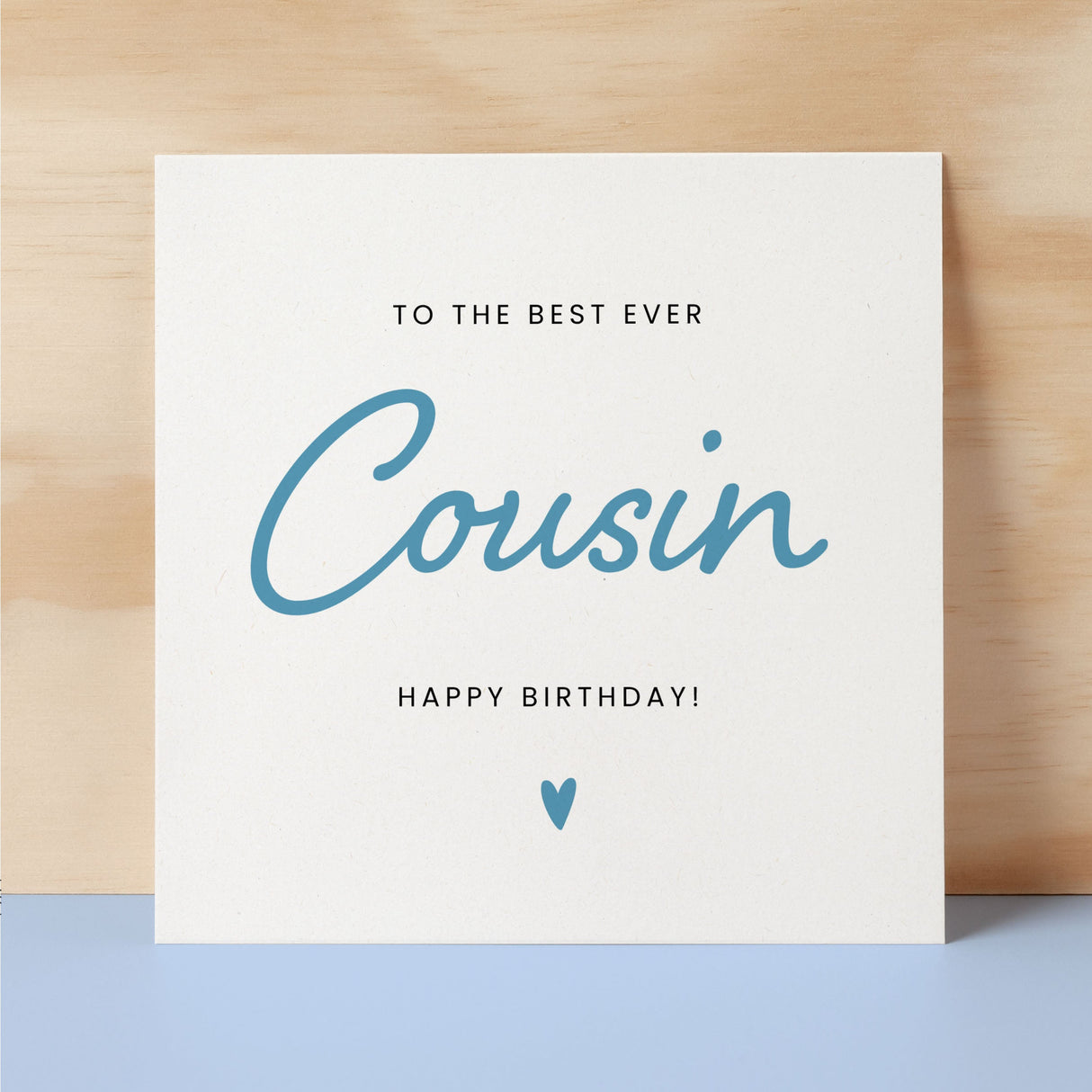 Birthday Card For Cousin Happy Birthday Card For Cousin Best Cousin Ever Card Birthday Card For Him