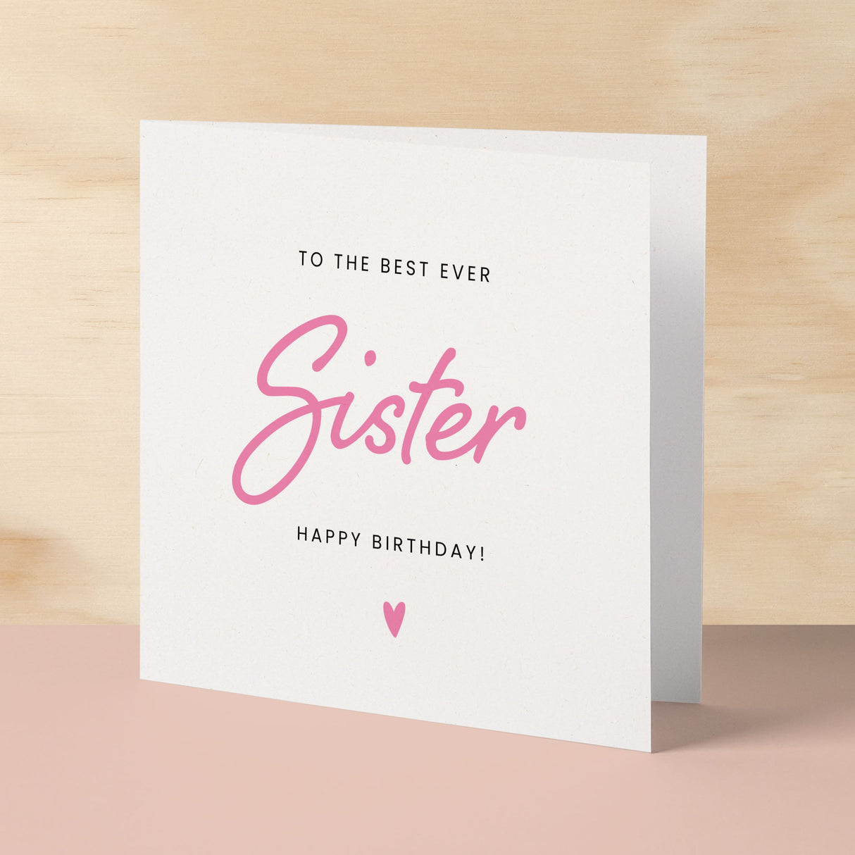 Birthday Card For Sister Happy Birthday Card For Sister Best Sister Ever Card Birthday Card For Sister