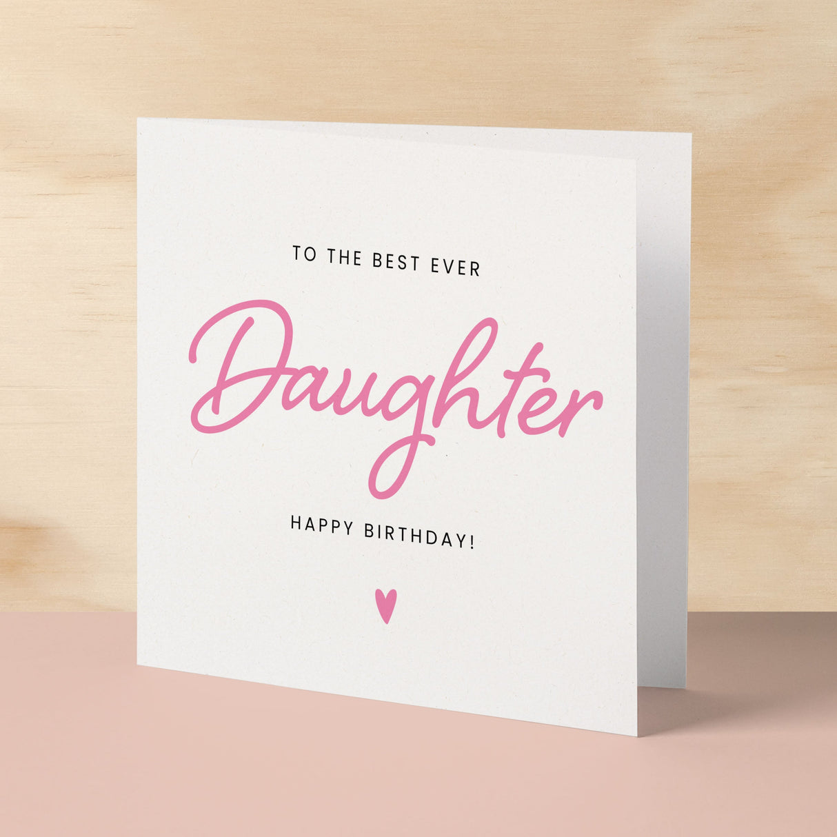 Birthday Card For Daughter Happy Birthday Card For Daughter Best Daughter Ever Card Birthday Card For Daughter