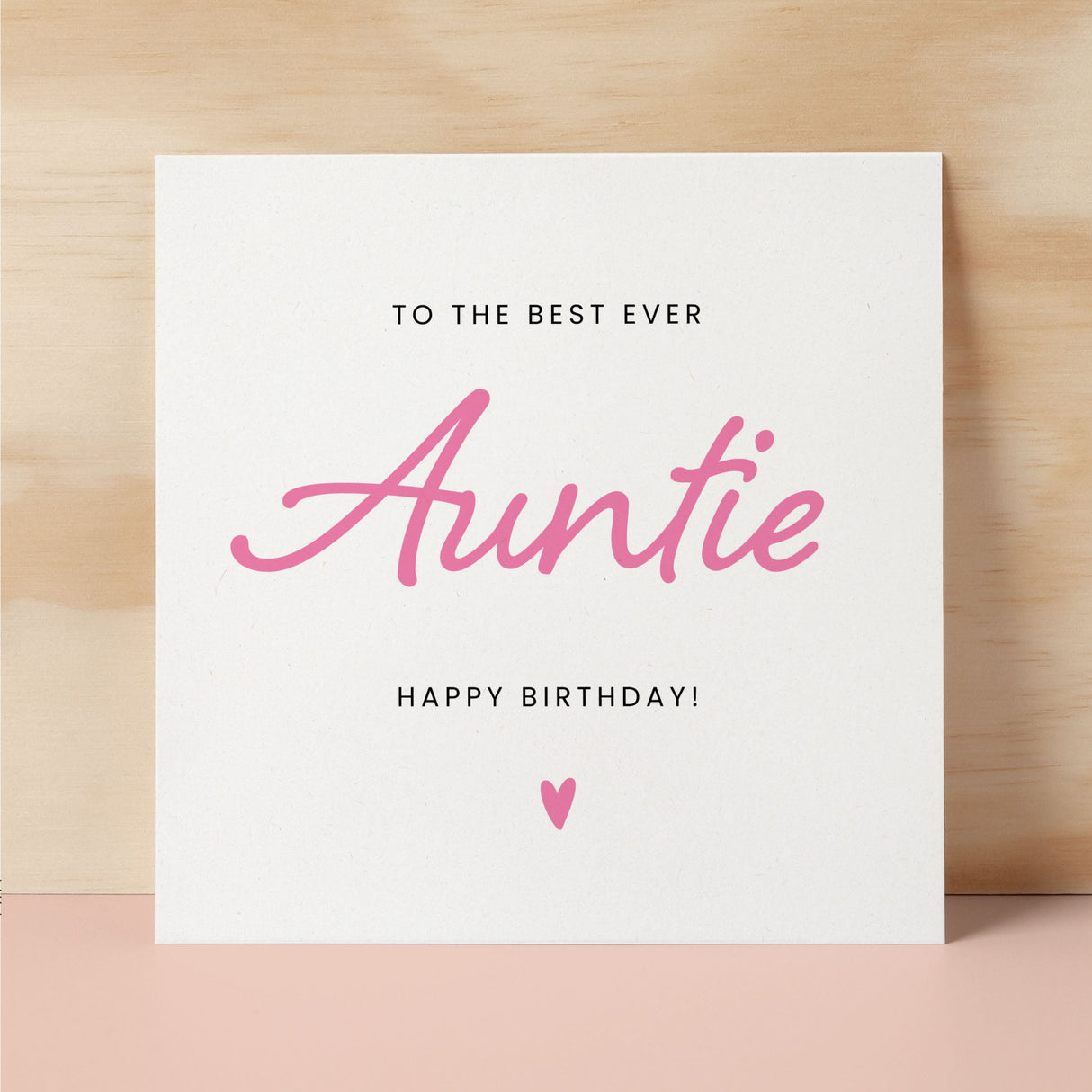 Birthday Card For Auntie Happy Birthday Card For Aunty Best Aunt Ever Card Birthday Card For Auntie