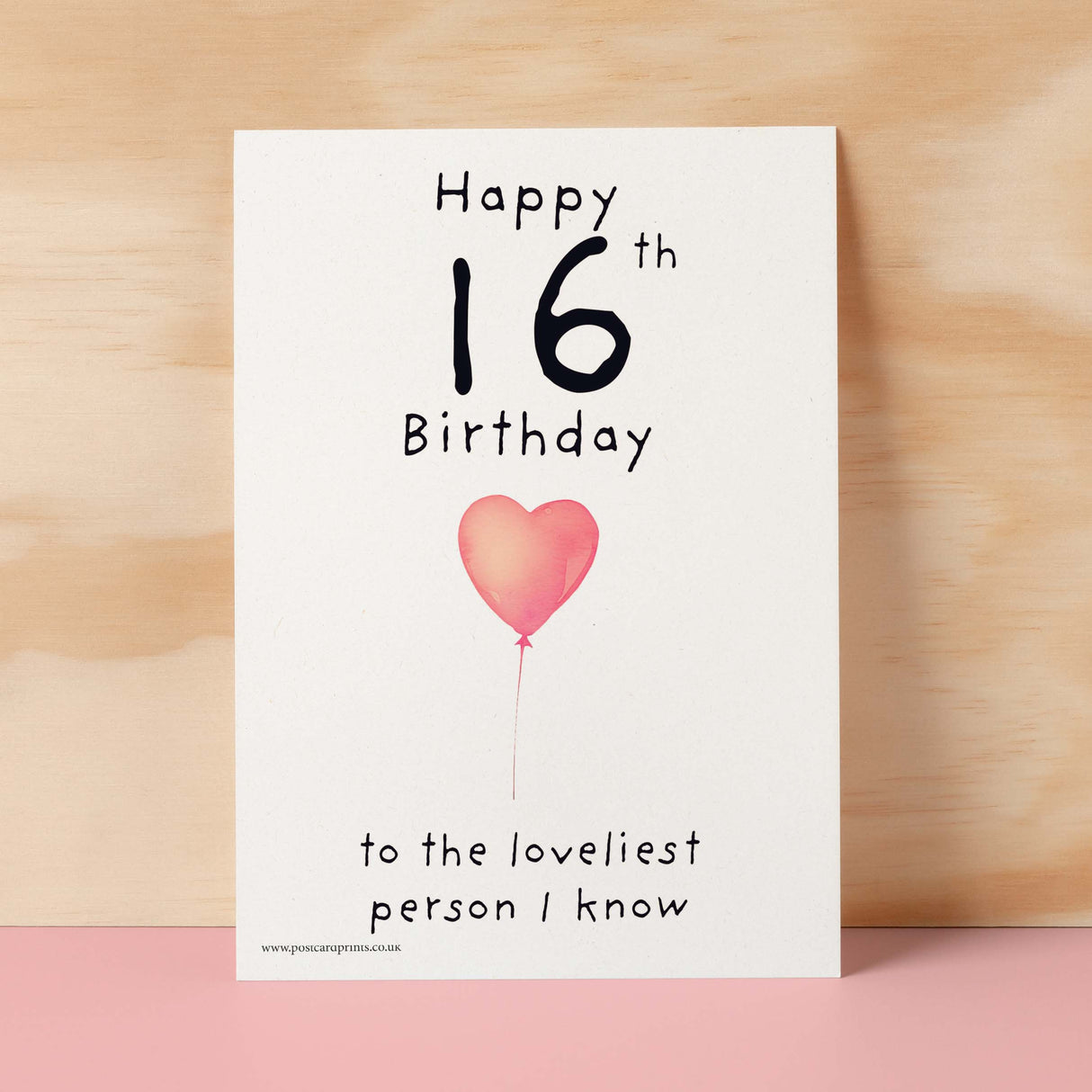 16th Birthday Card for Her Birthday Card Daughter 16th Birthday Card For Sister Birthday Card 16 th Birthday Card For Friend