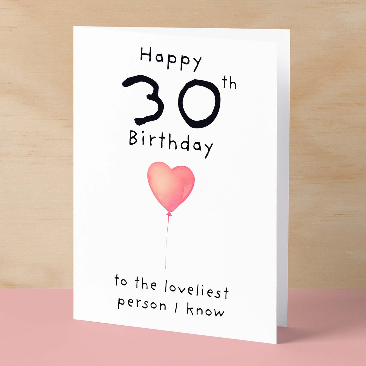 30th Birthday Card for Her Birthday Card Wife 30th Birthday Card For Sister Birthday Card 30 th Birthday Card For Friend