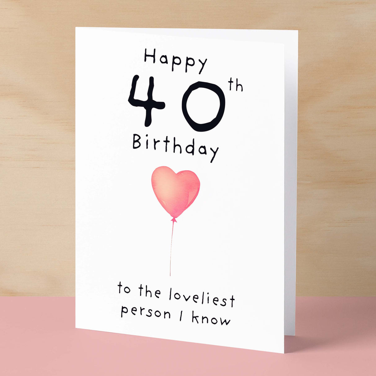 40th Birthday Card for Her Birthday Card Wife 40th Birthday Card For Sister Birthday Card 40 th Birthday Card For Friend