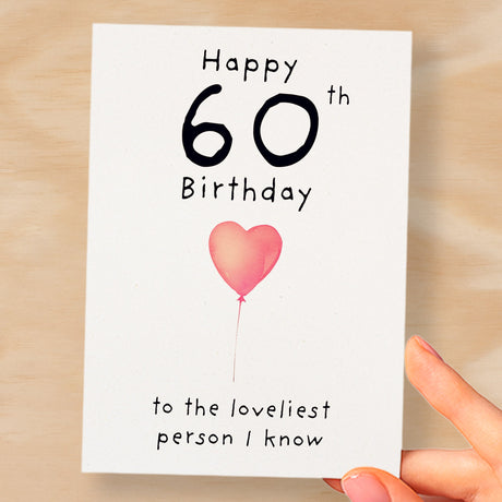 60th Birthday Card for Her Birthday Card Wife 60th Birthday Card For Sister Birthday Card 60 th Birthday Card For Friend