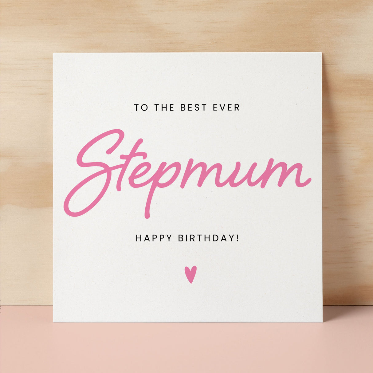 Birthday Card For Stepmum Happy Birthday Card For Stepmum Best Stepmum Ever Card Birthday Card For Stepmum