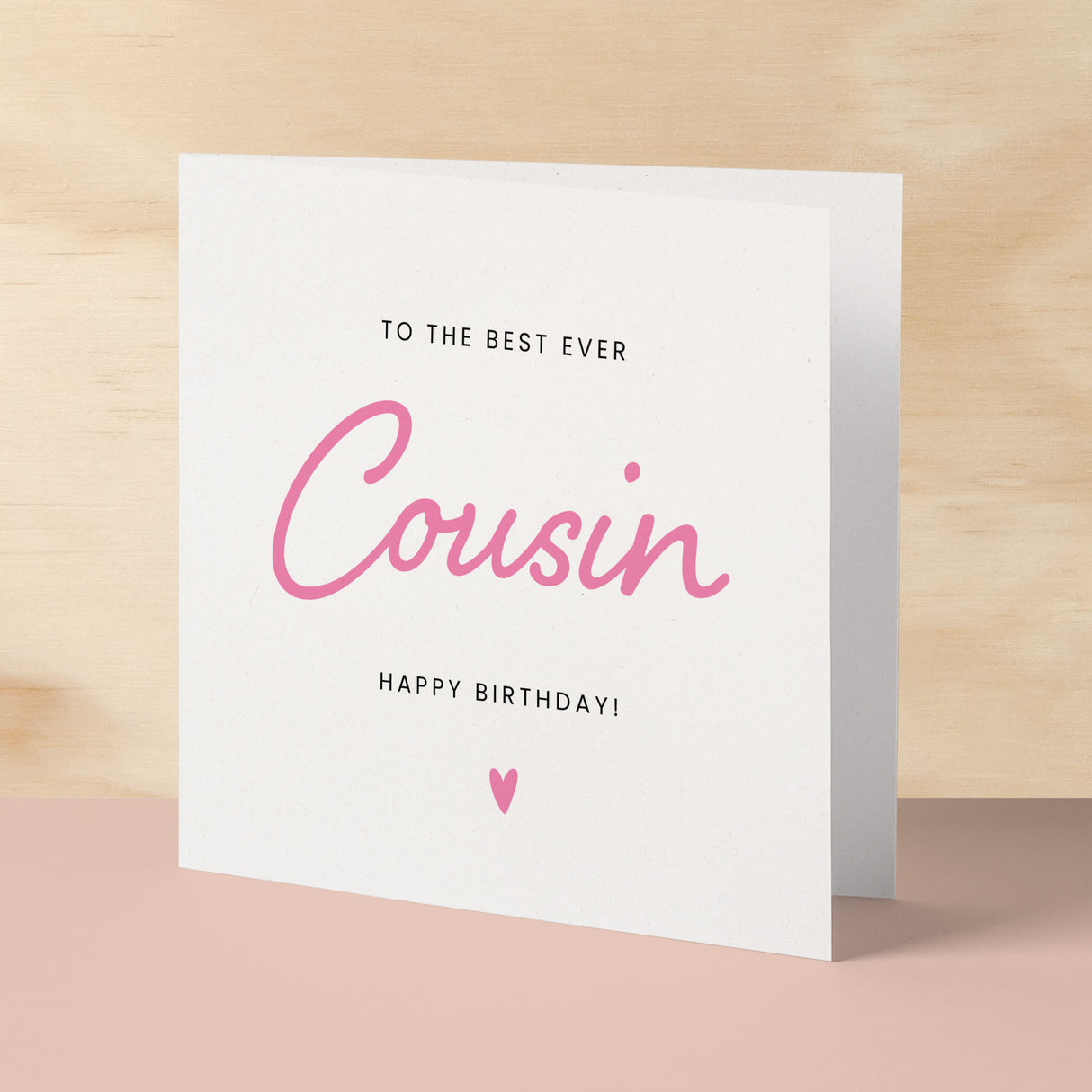 Birthday Card For Cousin Happy Birthday Card For Cousin Best Cousin Ever Card Birthday Card For Her