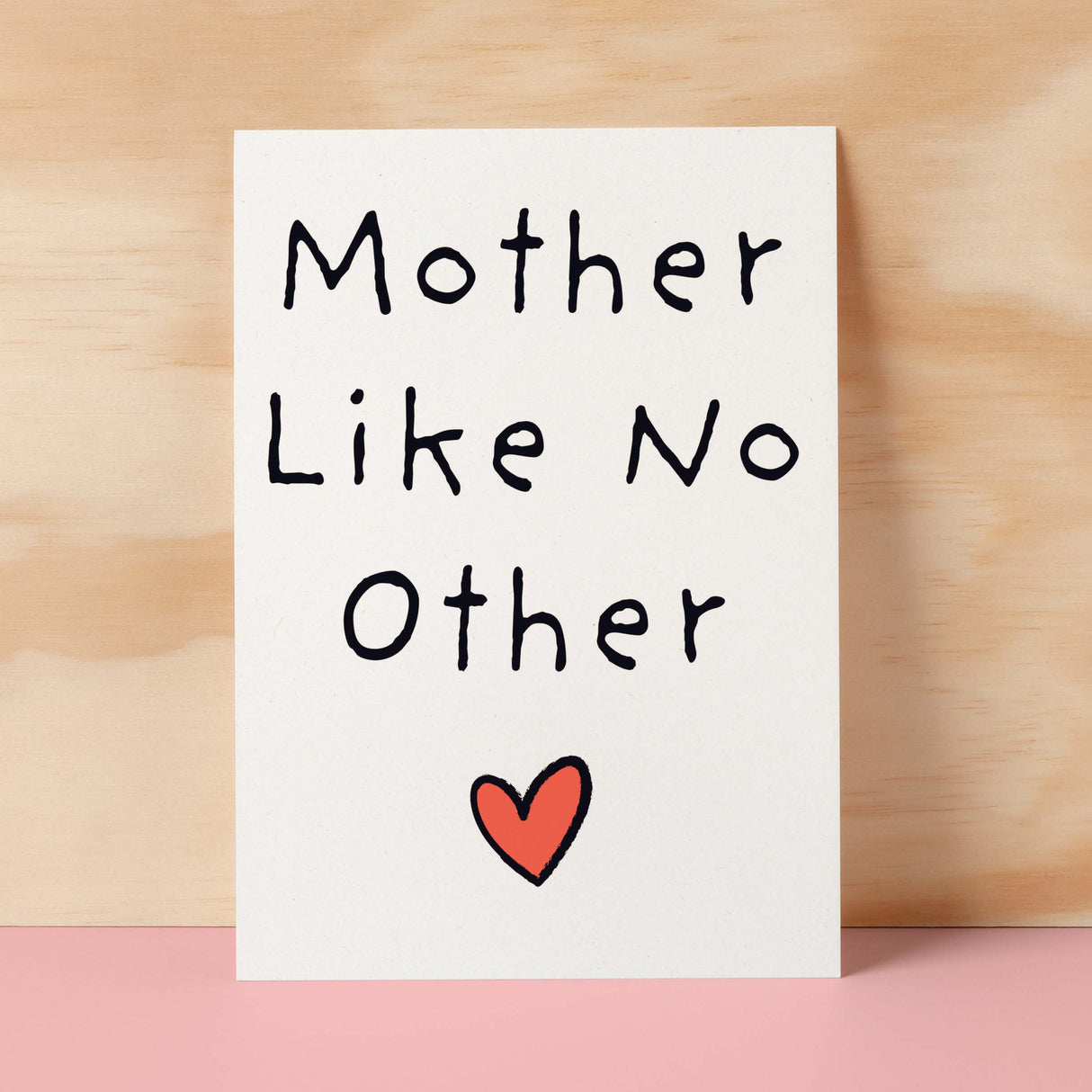 Mother's Day Card For Mum Happy Mother's Day Mothers Day card Mothering Sunday Mom Mommy Mum Mummy Best Mother Like No Other Card