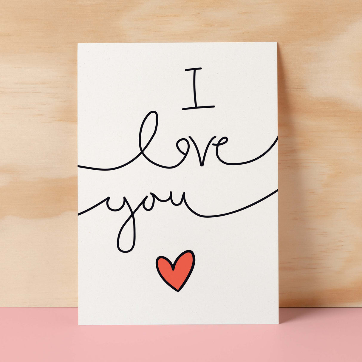 Anniversary or Valentine's Card for Her Anniversary Card for Wife Valentines Day Card For Husband Boyfriend or Girlfriend I Love You