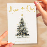 Christmas Card For Mum Card For Her Xmas Card for Mum Luxury Card For Mum Christmas Card for Loved One Mum Card Christmas Tree Card