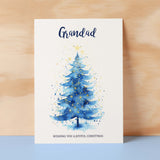 Christmas Card For Grandad Card For Him Xmas Card for Grandad Luxury Card For Christmas Card for Loved One Grandad Card Christmas Tree Card