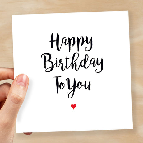 Happy Birthday Card For Him Boyfriend Birthday Card Girlfriend Birthday Card Husband Happy Birthday Card For Wife or Best Friend