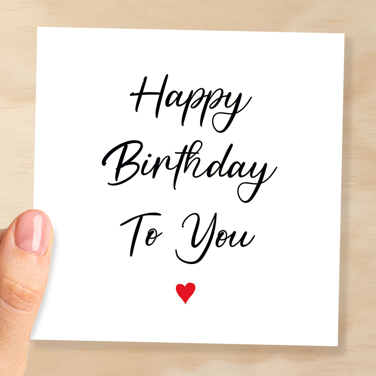 Happy Birthday Card For Him Boyfriend Birthday Card Girlfriend Birthday Card Husband Happy Birthday Card For Wife or Best Friend