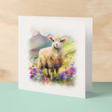 Notelet Card of a Sheep For Anyone Any Occasion Card For Her or For Him Card For Birthday or Easter Card Thank You Card