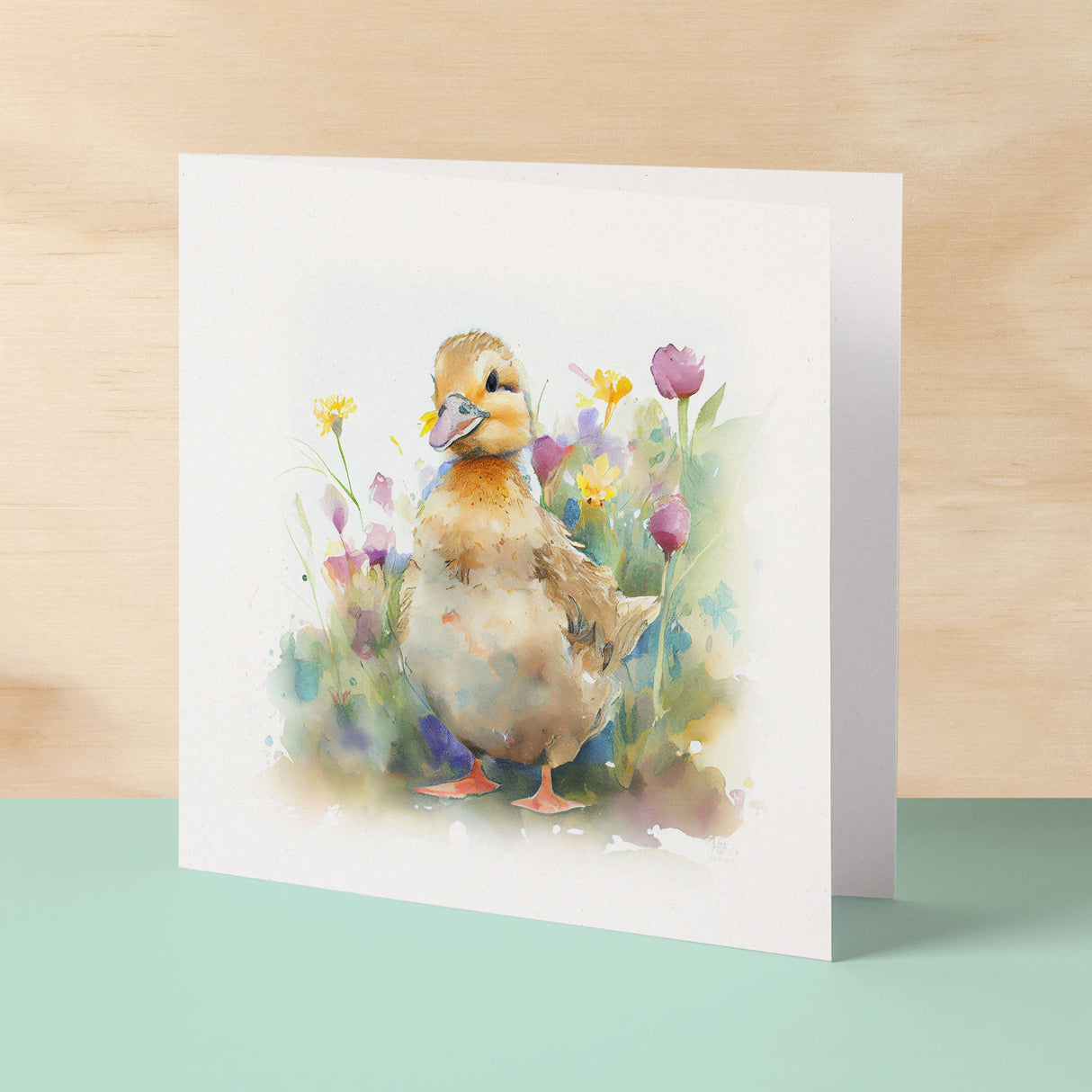 Notelet Card of a Duck For Anyone Any Occasion Card For Her or For Him Card For Birthday or Easter Card Thank You Card