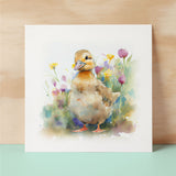 Notelet Card of a Duck For Anyone Any Occasion Card For Her or For Him Card For Birthday or Easter Card Thank You Card