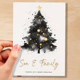 Christmas Card For Son & Family Christmas Tree Card Wising You A Merry Christmas