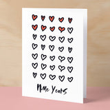 9th Wedding Anniversary Card For Wife Anniversary Card for Husband or Boyfriend Anniversary Card For Girlfriend Ninth Anniversary Nine Year