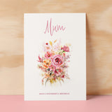 Birthday Card For Mum Card For Her Birthday Card for Mum Luxury Card For Mum Birthday Card for Loved One Mum Card Birthday Flower Card