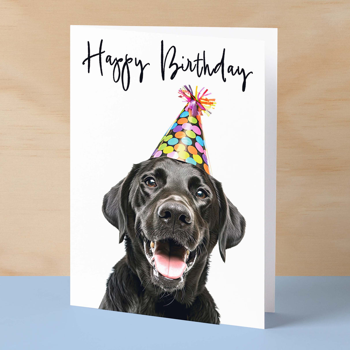 Birthday Card For Her Card For Friend Mum or Sister Birthday Card For Him Brother Dad Happy Birthday Card of Labrador Dog Fun Birthday Card