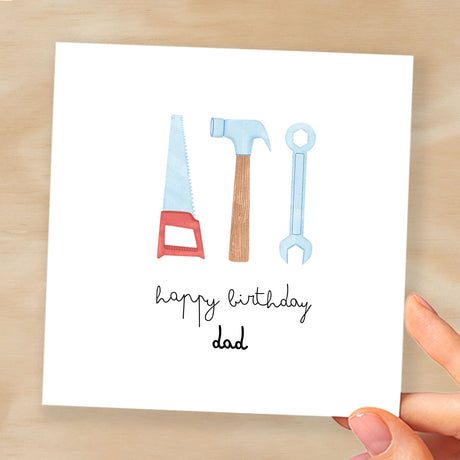 Personalised Card For Him DIY Happy Birthday Card For Dad, Granddad, Uncle, Stepdad or Anyone Add Your Own Name Card