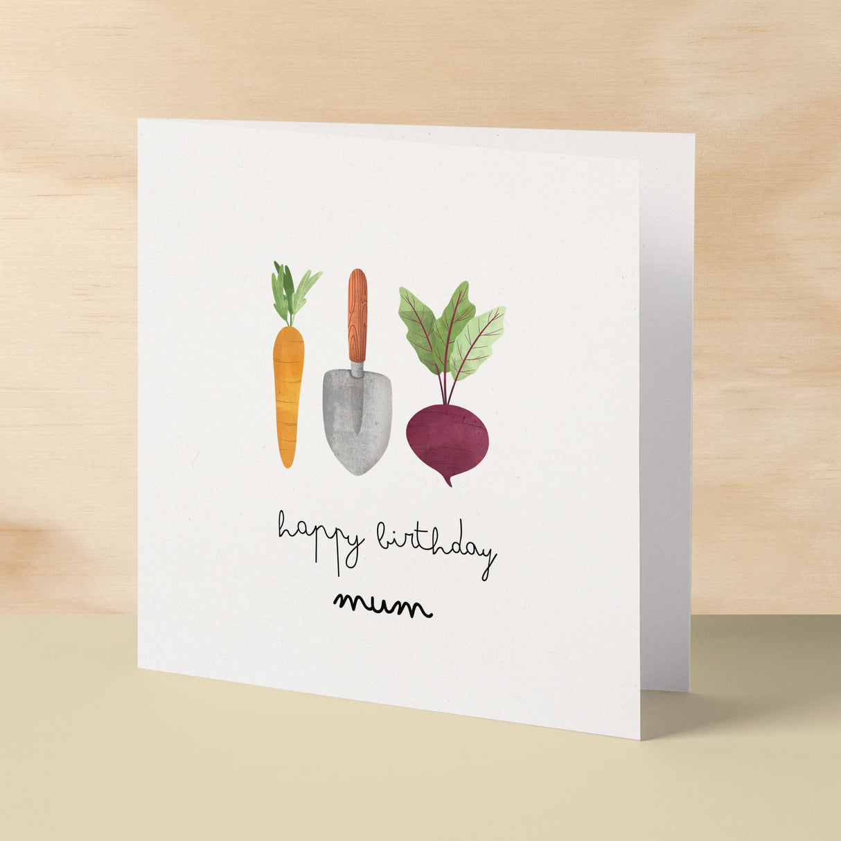 Personalised Card For Him or Her Gardening Happy Birthday Card For Mum, Dad, Gran, Granddad or Anyone Add Your Own Name Card