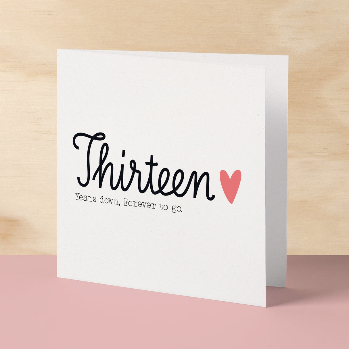 13 Year Anniversary Card For Wife 13th Wedding Anniversary Card For Husband Anniversary Card For Wedding Anniversary Card Thirteen Years