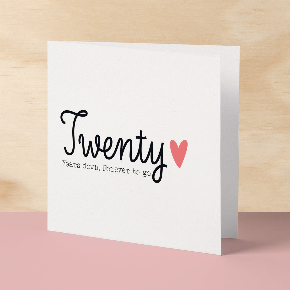 20 Year Anniversary Card For Wife 20th Wedding Anniversary Card For Husband Anniversary Card For Wife Wedding Anniversary Card Twenty Years