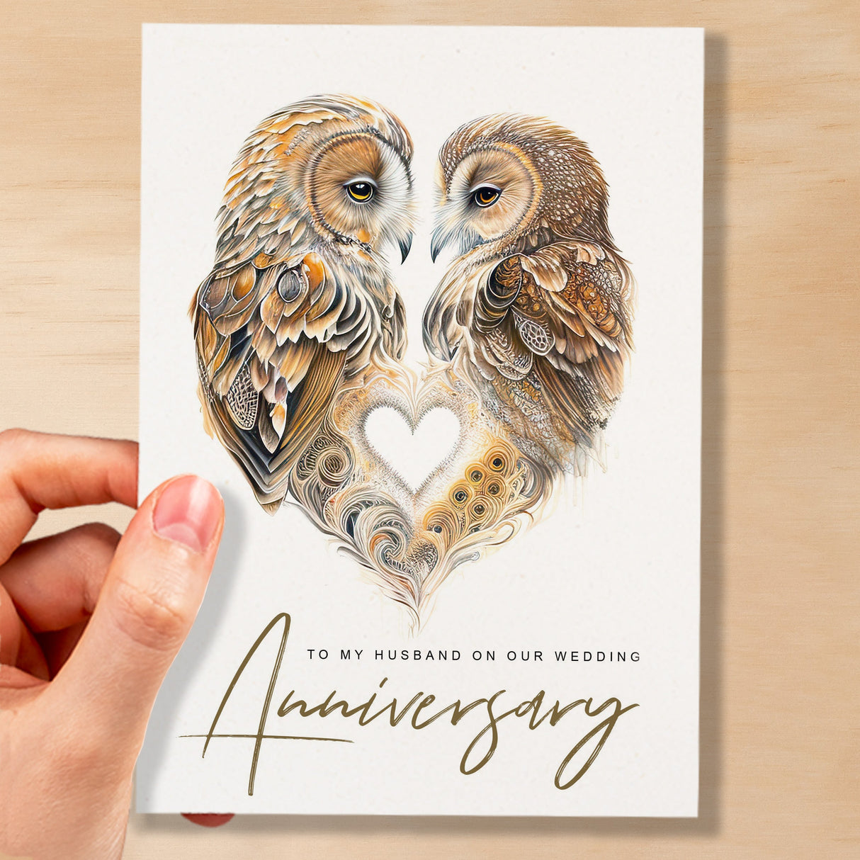 Anniversary Card For Husband Anniversary Card To My Husband Wedding Anniversary Card For Her Husband Anniversary Card Love Birds Card