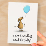 Birthday Card For Children Cute Dog Birthday Card For Child Card For Boy Birthday Card For Girl Woofing Good Fun Birthday Card For Kids