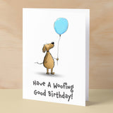 Birthday Card For Children Cute Dog Birthday Card For Child Card For Boy Birthday Card For Girl Woofing Good Fun Birthday Card For Kids