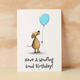 Birthday Card For Children Cute Dog Birthday Card For Child Card For Boy Birthday Card For Girl Woofing Good Fun Birthday Card For Kids