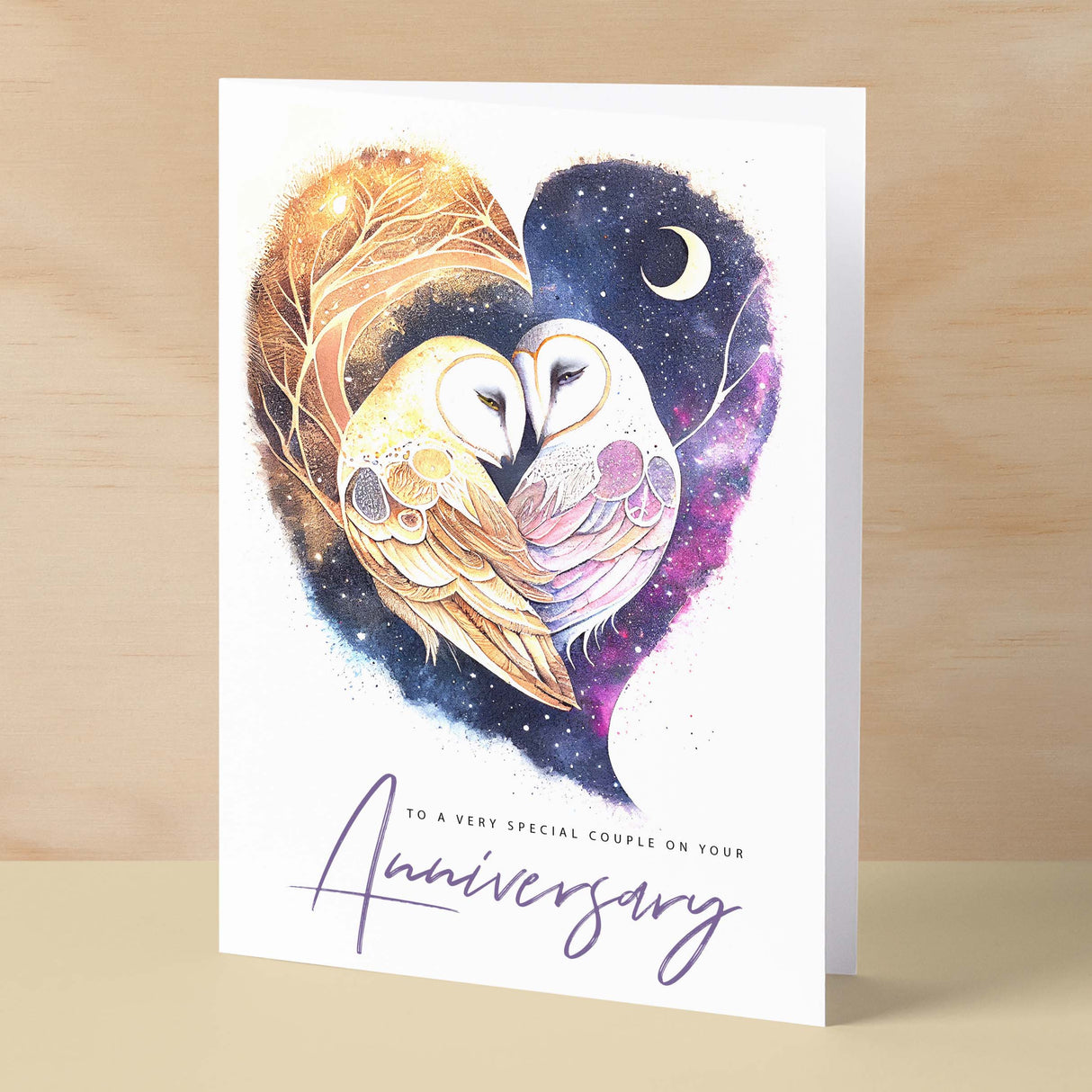 Anniversary Card For Couple Wedding Anniversary Card For Son and Daughter-In-Law Anniversary Card For Daughter and Son-In-Law Love Bird Card